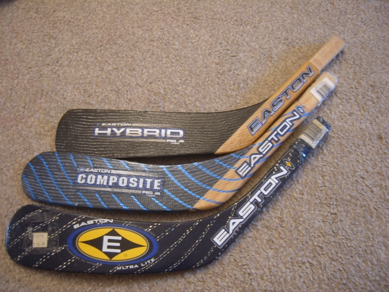 Hockey Stick Blades-Three (3) Easton Heatley/Modano/Yzerman LH Replacement Blades Junior