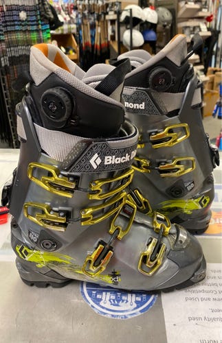 Black Diamond Method Flex 110 Telmark AT A/T Used Cross Country Ski Boots Men's Ski Boots