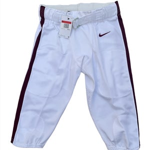 White Adult Men's New Large Nike Game Pants