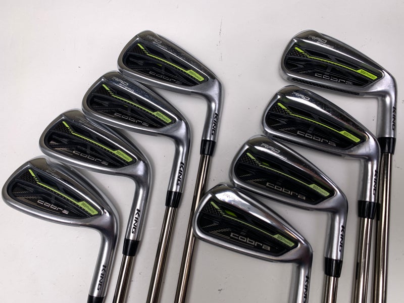 Cobra RAD Speed Iron Set 4-PW+AW UST Mamiya Recoil ESX 460 F2 Senior RH