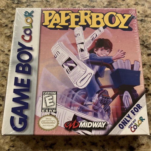 Paperboy (Nintendo Game Boy Color, 1999) - Factory Sealed