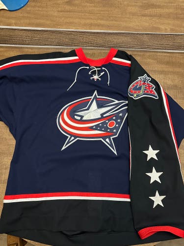Authentic RBK Columbus Blue Jackets 3rd Jersey From 2006