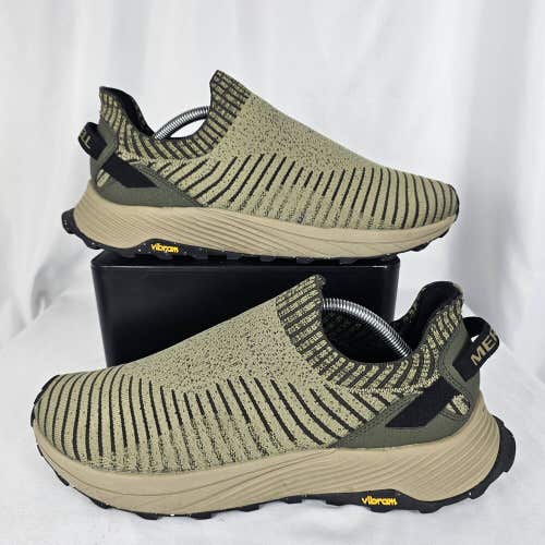 Merrell Men's Embark Olive Green Slip On Hiking Walking Sneaker Loafer Size 10