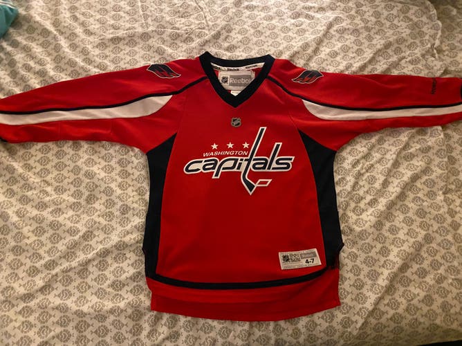 Washington Capitals Ovechkin jersey kids Size 4-7