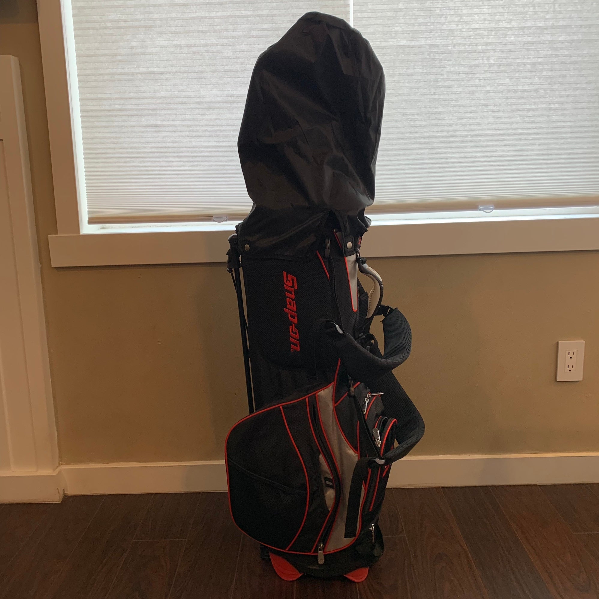 golf bag rain hood snap attachments SL2 Stitch Golf dustproof and waterproof cover Dry Hood Golf Rain Cover