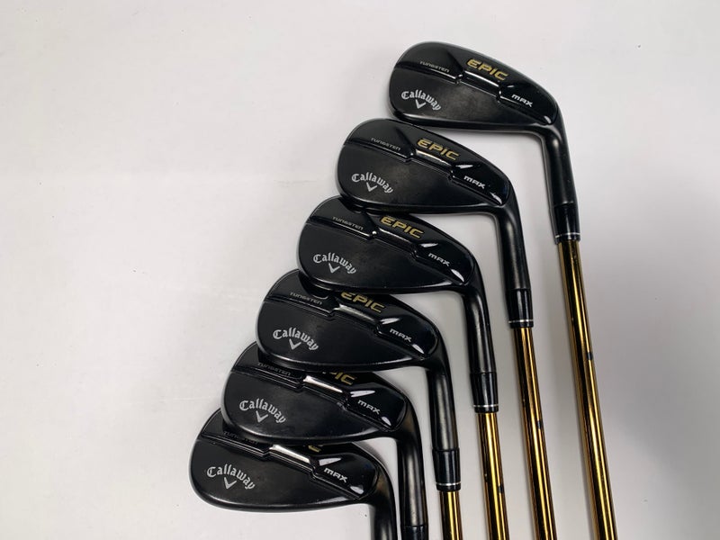 Callaway EPIC MAX Star Iron Set 7-PW+AW+GW ATTAS Speed Series 50g Regular RH