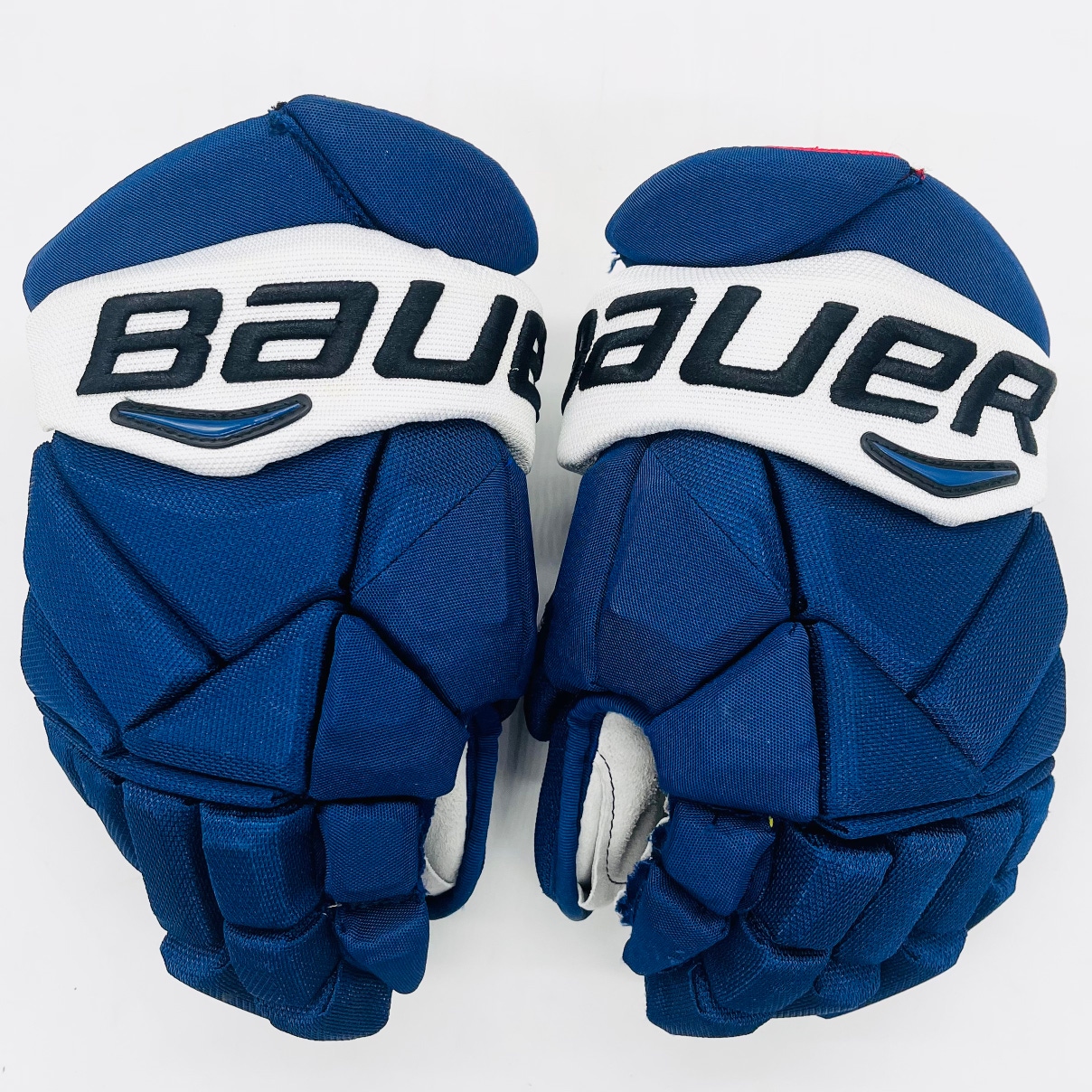 Bauer Vapor 1X Pro Hockey Gloves-13"-Grey Clarino Palms
