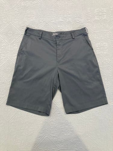 Nike Men's 34 Waist Dri Fit Tour Performance Golf Shorts Tech Gray 509179-021