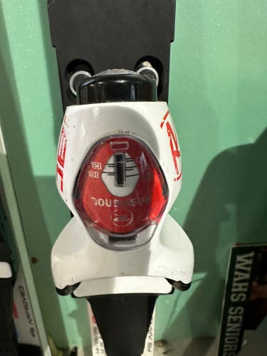 Used Racing With Bindings Max Din 18 Hero FIS GS Pro Skis