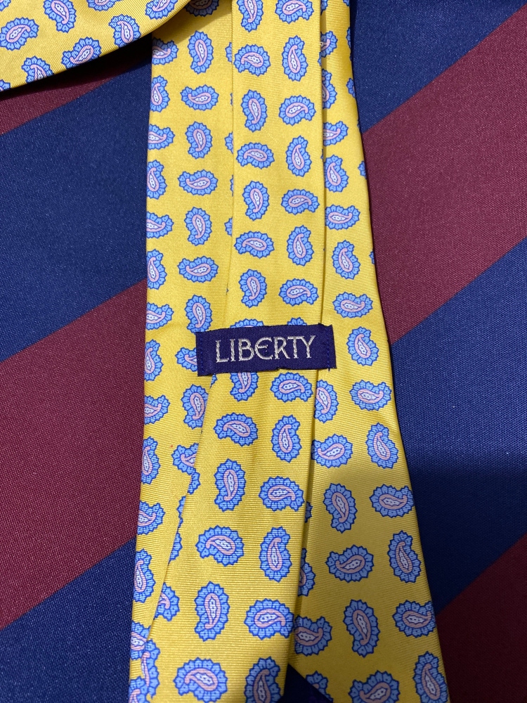 New  Iconic tie by Liberty of London