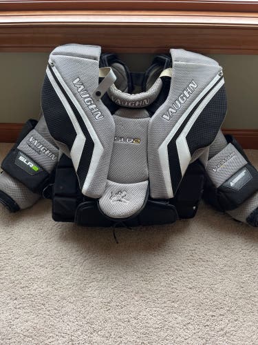 Large Vaughn Pro Stock Ventus SLR Goalie Chest Protector