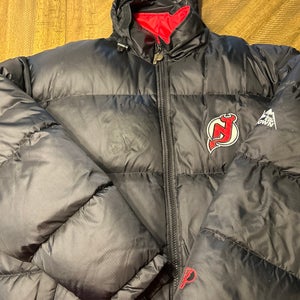 NJ DEVILS PRO PLAYER WINTER JACKET XL