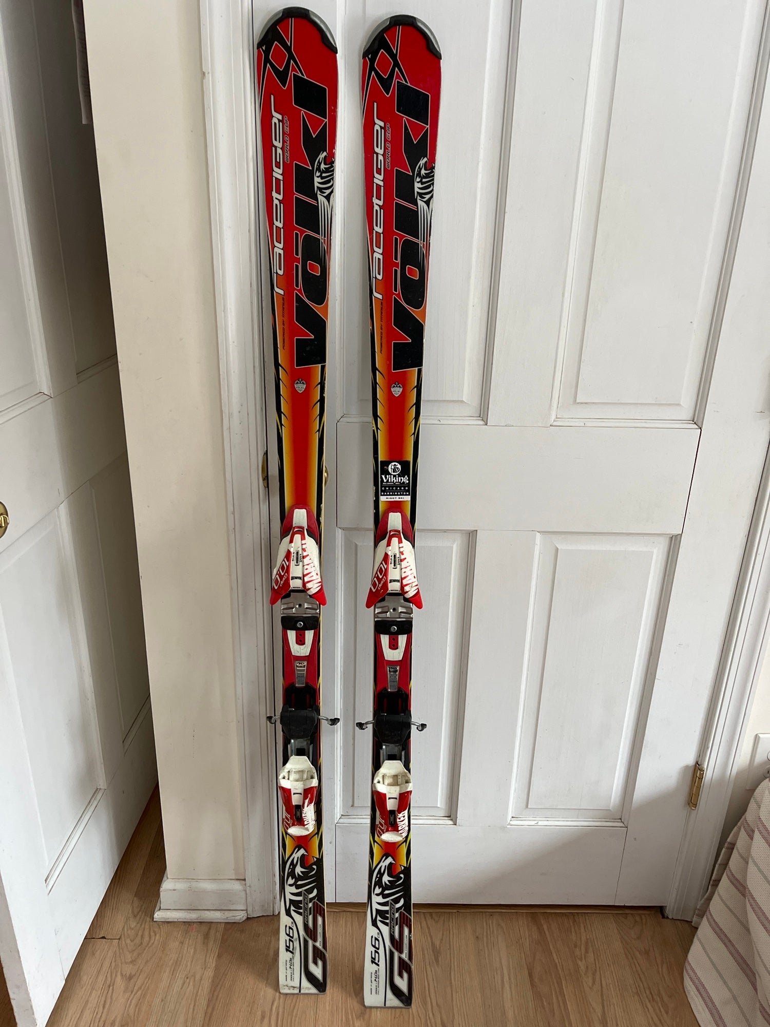 フォルクル(Volkl) PLATINUM SW スキー板 166cm ビンディング マーカー