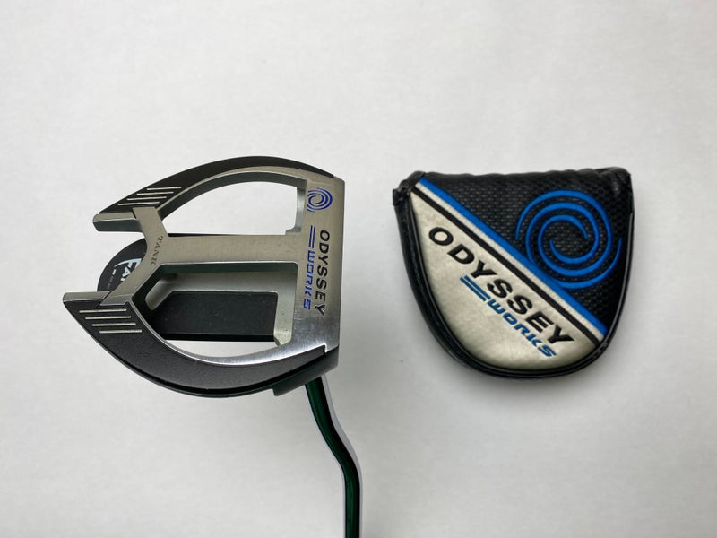 Odyssey Works Versa Tank 2-Ball Fang Putter 35" SuperStroke Mid Slim 2.0 RH HC