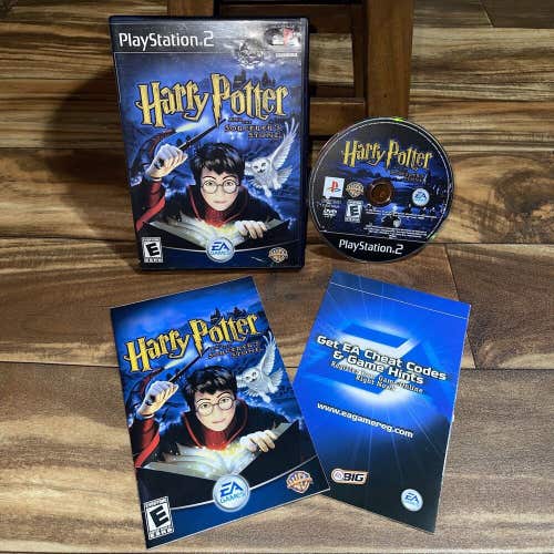 Harry Potter & the Sorcerer's Stone (Sony PlayStation 2 PS2, 2003) COMPLETE CIB