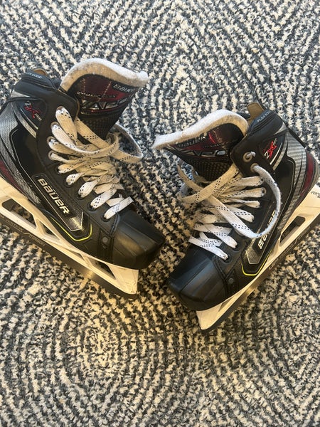 Used Bauer Regular Width Size 7.5 Vapor 2X Pro Hockey Goalie Skates