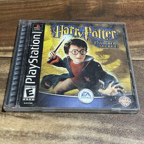 Harry Potter and the Chamber of Secrets (Sony PlayStation 1 2002) PS1 CIB Tested
