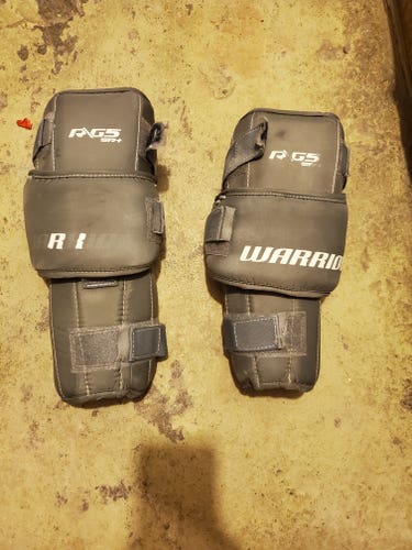 Used Senior Warrior RG5 Goalie Knee Pads