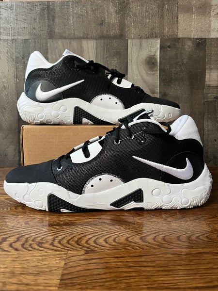Nike PG 6 TB Panda Oreo Black White Basketball Shoes DX6654-002 Men's Size 17