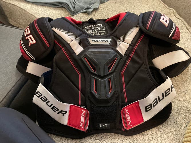 Used Large Bauer NSX Shoulder Pads