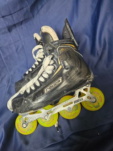 Used Bauer 2S Pro Inline Skates EEE Size 8.5