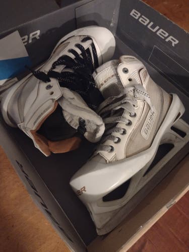 Used Bauer Supreme one80LE Hockey Goalie Skates (Sr. Size 7 R)