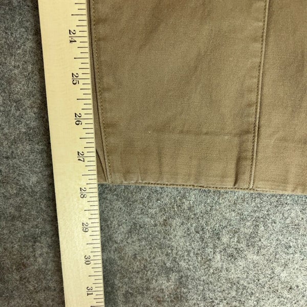 Duluth Trading Co Womens Pants Plus 18W Brown Slim Outdoor Pockets Workwear