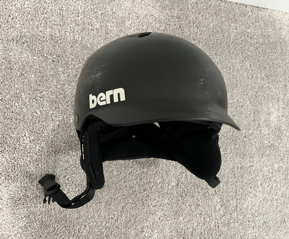 Bern Snowboarding/Skiing Helmet (XL Matte Black)