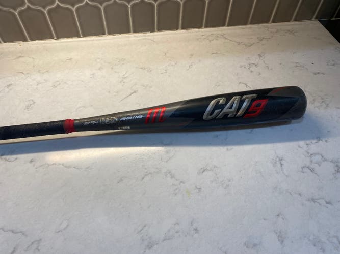 Used USSSA Certified Marucci Alloy CAT 9 Bat (-10) 18 oz 28"