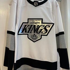 Los Angeles Kings Authentic Adidas White Alternate Jersey