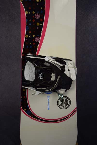 SIMS HORIZON SNOWBOARD SIZE 147 CM WITH FLOW MEDIUM BINDINGS