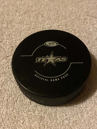 Texas Stars American Hockey League Official Game Puck