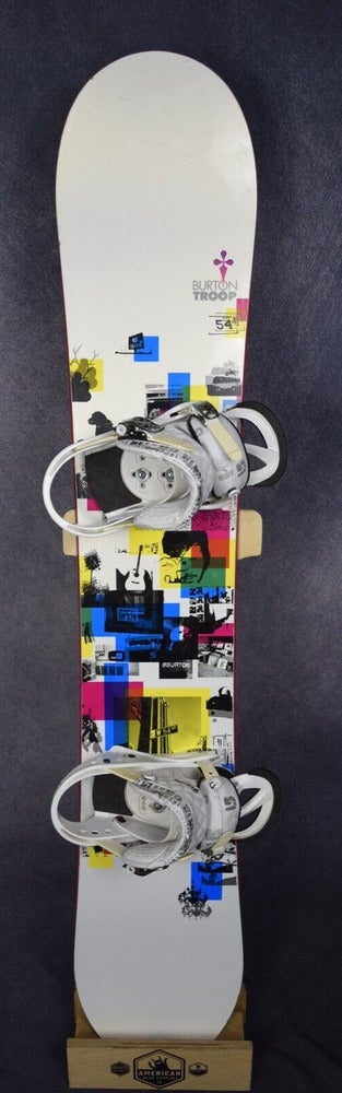 BURTON TROOP SNOWBOARD SIZE 154 CM WITH BURTON