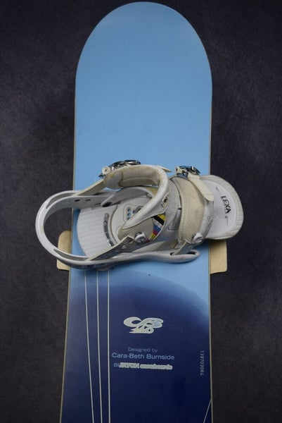 BURTON CARA-BETH BURNSIDE SNOWBOARD SIZE 139 CM WITH BURTON