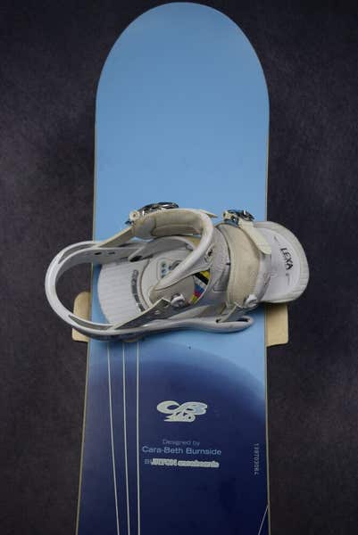 BURTON CARA-BETH BURNSIDE SNOWBOARD SIZE 139 CM WITH BURTON