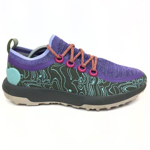 ALLBIRDS Trail Runners SWT Shoes Forager Green Purple Size 10.5