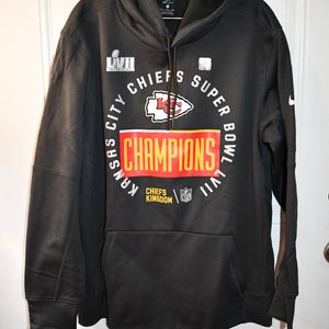 New Nike Kansas City Chiefs SuperBowl Champions XL hoodie