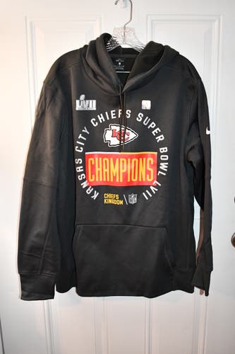New Nike Kansas City Chiefs SuperBowl Champions XL hoodie