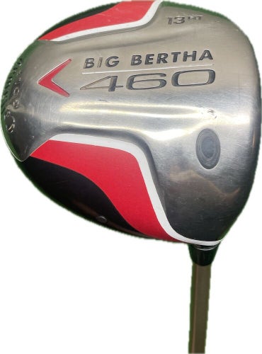Ladies Callaway Big Bertha 460 13° HT Driver Aldila NVS Graphite Shaft RH 43.5”L