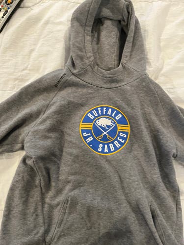 Gray Used Kids Unisex Bauer Sweatshirt
