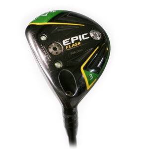 LH Callaway Epic Flash Sub Zero 15* 3 Wood Tensei Blue 65 AV Series Stiff Flex