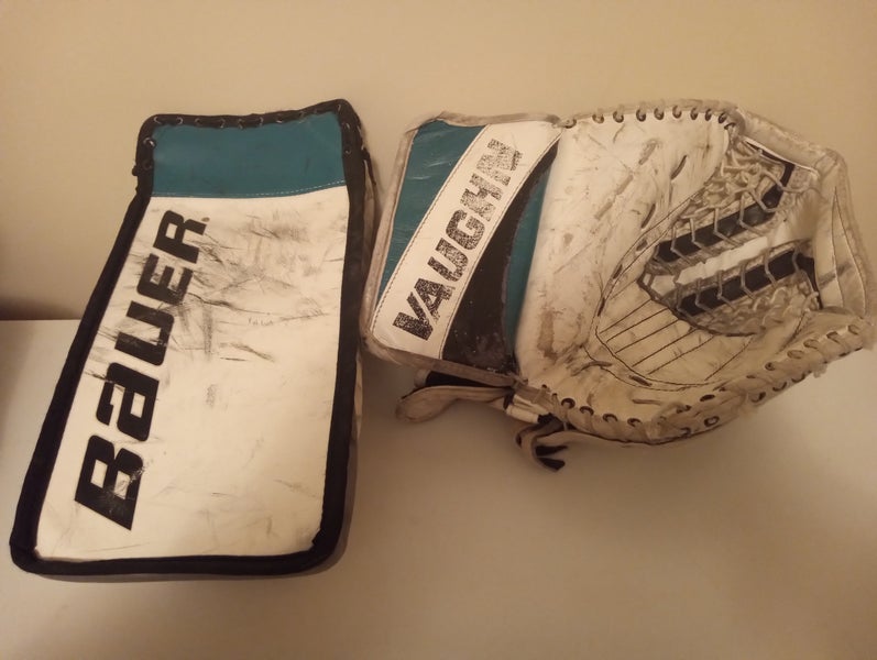 Evgeni Nabokov - Game Used Trapper Blocker