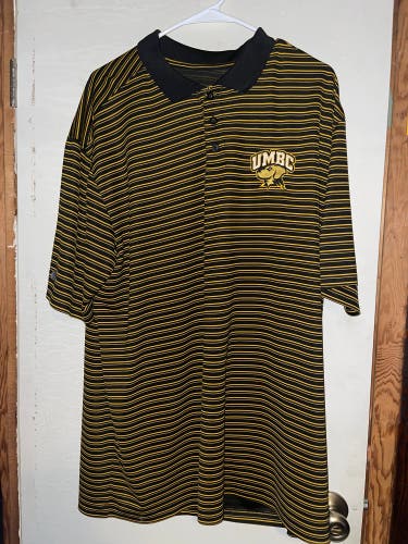 UMBC University Of Maryland Baltimore County Retrievers Holloway Polo Shirt Mens