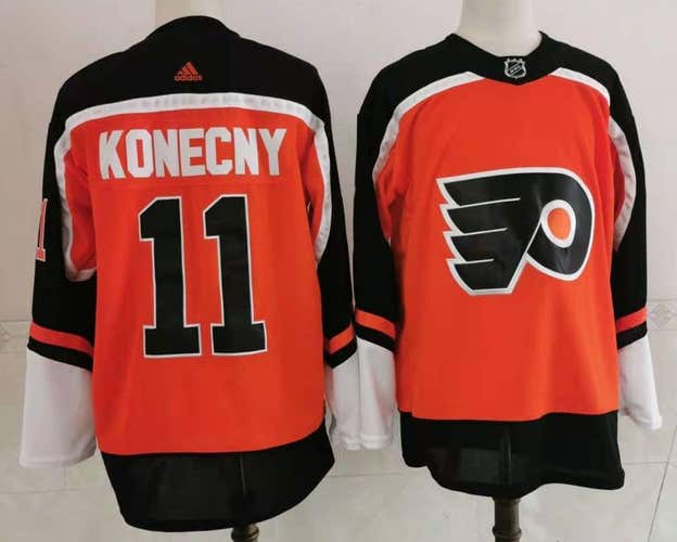 Travis Konecny Philadelphia Flyers Jersey for Ice Hockey Vintage Size 52