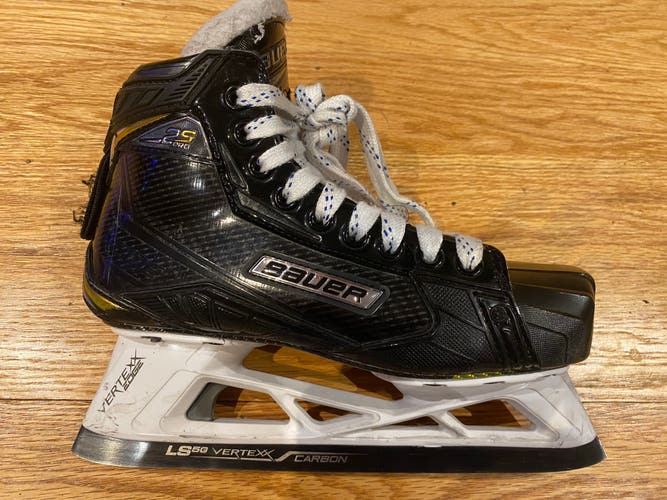 Bauer Supreme 2S Pro Hockey Goalie Skates Size 4D