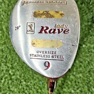 Square Two Lady Rave 9 Wood 29* RH / Ladies Graphite ~40.25" / NEW GRIP / jd6791