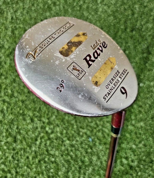 Square Two Lady Rave 9 Wood 29* RH / Ladies Graphite ~40.25" / NEW GRIP / jd6791