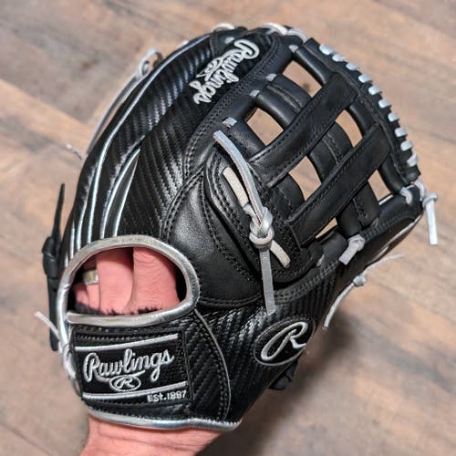 New 11.75" Rawlings Heart of the Hide Baseball Glove - GR3HBLN65