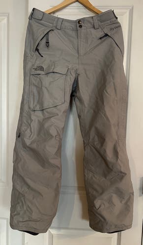 The North Face Womens Freedom Insulated Pants Ski & Snowboarding - Gray - sz Small - Used