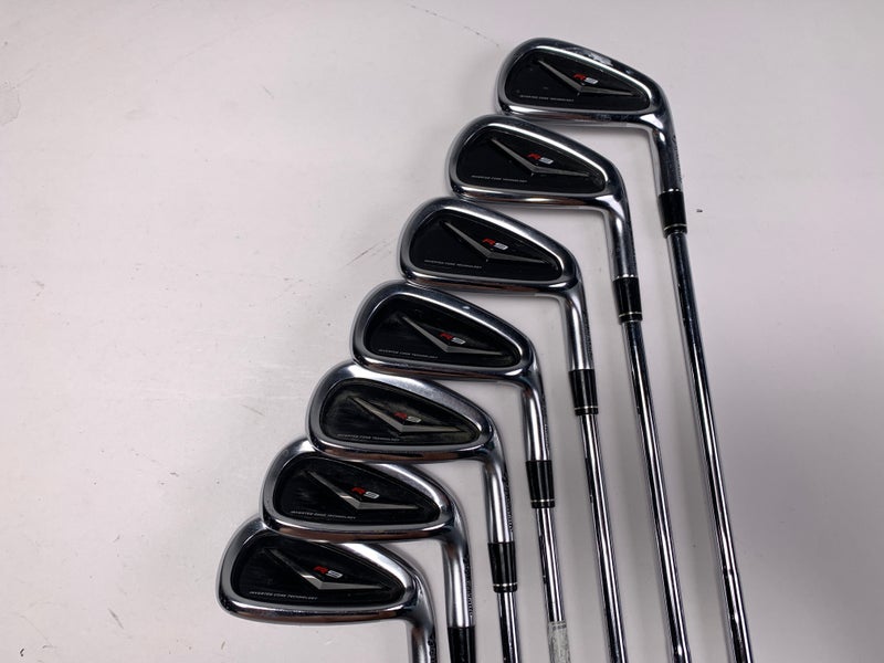 Taylormade R9 Iron Set 4-PW KBS Stiff Steel Mens RH